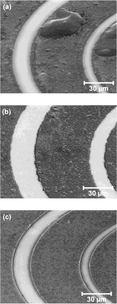 TiAl Ohmic Contacts with Multi-Layered Structure for p-type 4H SiC 1685 posited layers was measured by an in-situ thicknessmeter with a quartz oscillator and was also confirmed by a stylus surface