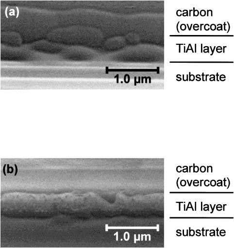 1686 O. Nakatsuka, T. Takei, Y. Koide and M. Murakami Fig. 3 SEM images of cross-sectional view of (a) Ohmic multi-layered sample with 77 at%al, and (b) non-ohmic multi-layered sample with 75 at%al.