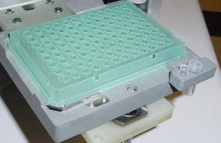 Sample, Ladder and Buffer Preparation Preparing the DNA Samples 1. Spin down sample plate containing at least 20