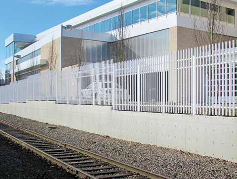 steel fence systems include: Military Sites