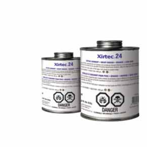 XIRTEC XIRTEC 19 PVC CEMENT GREY pw-g/sw NSF listed to ASTM D2564 for potable water and sewer pipe. IAPMO listed to ASTM D2564 standard. CSA certified for PVC pressure and non-pressure applications.