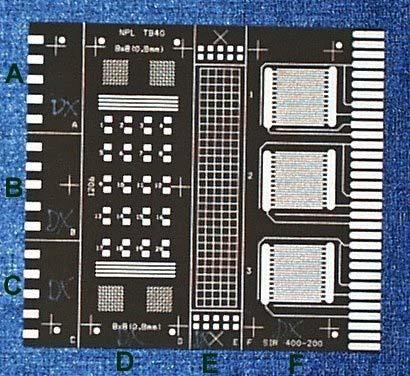 2. SUBSTRATE DESIGN AND REFLOW CONDITIONING 2.1. PCB test vehicle design A PCB test vehicle (TB40) incorporating a number of test patterns was designed, and a photo is shown in Figure 1.
