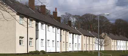 therm XM EWI contributed to the energy efficiency of these homes while simultaneously transforming the external aesthetics of the housing stock.