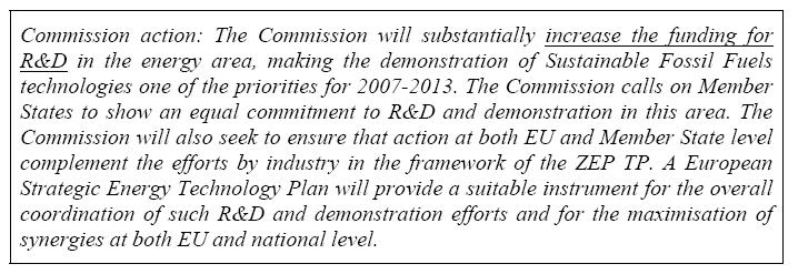 Commission supports money in FP7: