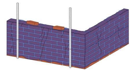 7.1.1 Protection All new masonry work should be protected during construction by covering it to ensure that walls are not allowed to become saturated by rain water or dry out too quickly in hot