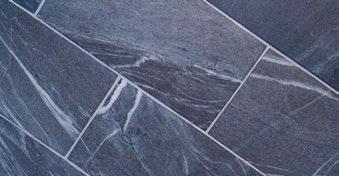 FLAGSTONE Ocean Pearl slate flagstone is available in multiple thicknesses and size configurations.