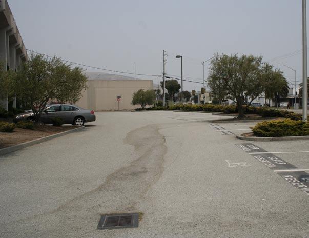 Figure 1-16: Even small parking lots contribute to the larger problem of increased stormwater runoff.