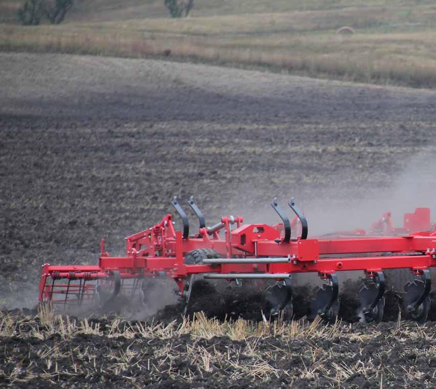 ADMIRAL MANAGING CROP RESIDUES PROFITABILY Maschio Gaspardo engineers know the importance of planting into the best possible seed bed to achieve early, even crop emergence that is key for increased
