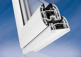 Unique triple glazing solution available PCE low line gasket system Bead to profile joint and feature edge throughout Optional RCM reinforcement Dedicated hardware range can be ordered with profile