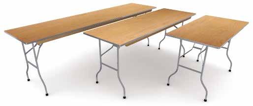 DISPLAY TABLES & COUNTERS Skirted Tables & Counters 4