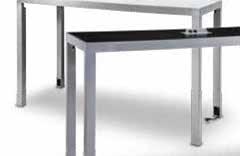 62"L 30"D 33.25"H Powered Tables A.