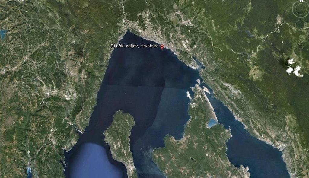 Setting: Rijeka bay submerged part of Dinaric karst conflicts: petroleum processing, transport (port, oil pipeline), ship repair/shipbuilding, thermal power plant vs.