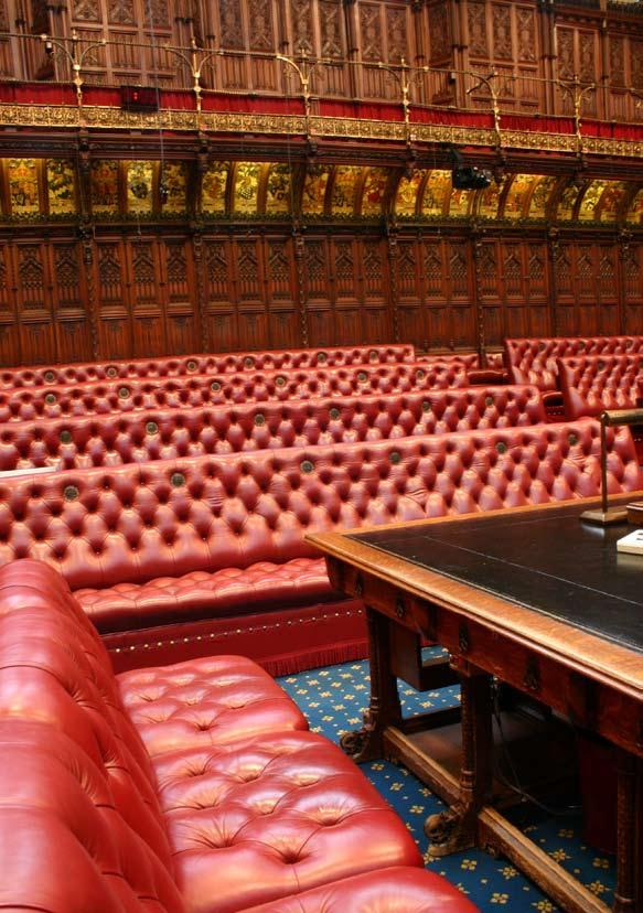 Working for the House of Commons 19 Working for the House of Commons 20 Other Opportunities in Parliament The House of Lords The House of Lords is the second chamber of the UK Parliament.