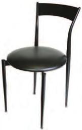 26 D x 32 H K-13 Chair, Black Tub