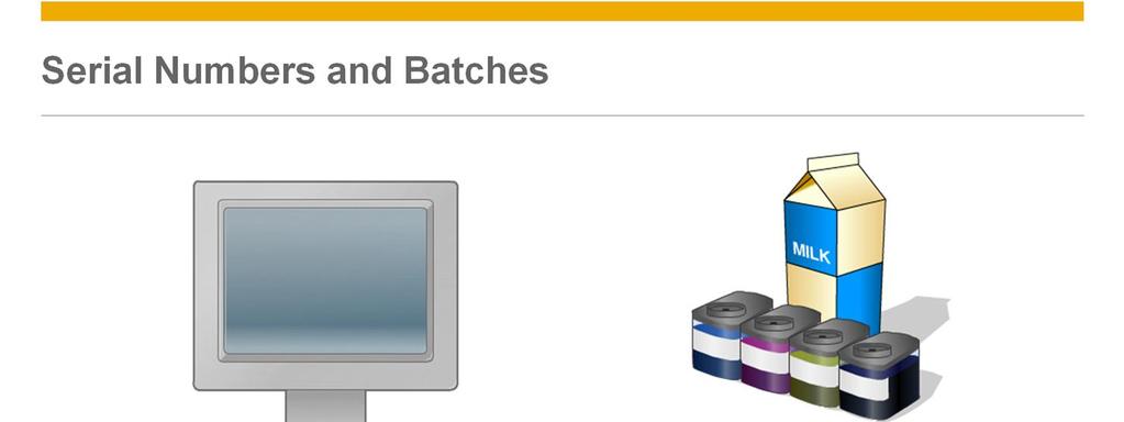 In contrast, batches are used to track a quantity of an item with characteristics in common. These characteristics might be attributes you define such as a shade of color, granularity or PH balance.