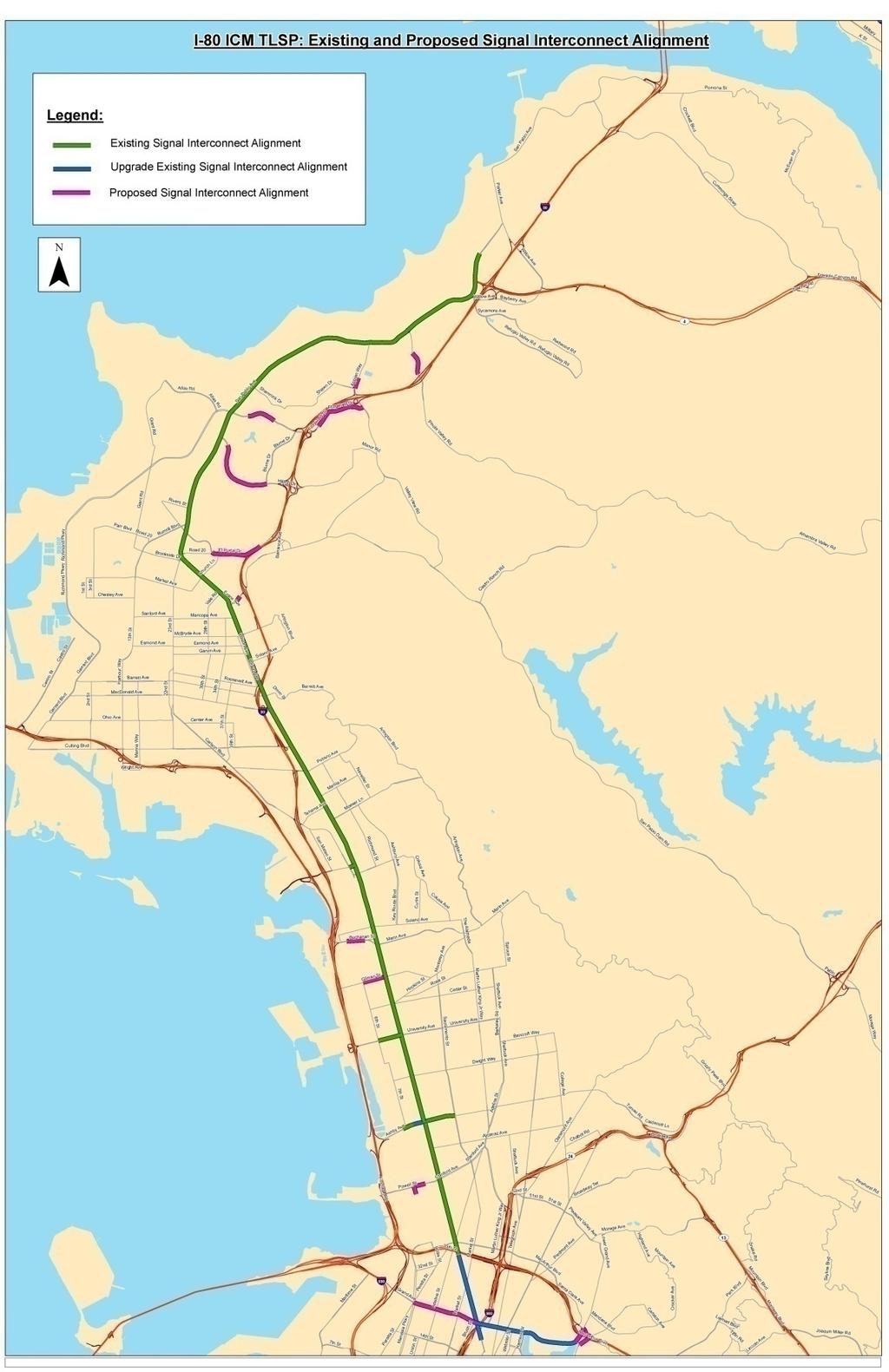 Figure 8-18 Existing and Proposed