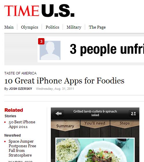 Mobile: Shop, Eat, Plan On-the-Go Looking up recipes in-store o 35% of traffic to allrecipes.