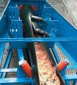 Thus, to assure the highest level of reliability even with widely fluctuating load factors, the belt construction of the KOCH Pipe Conveyors is designed using the finite element method and computer