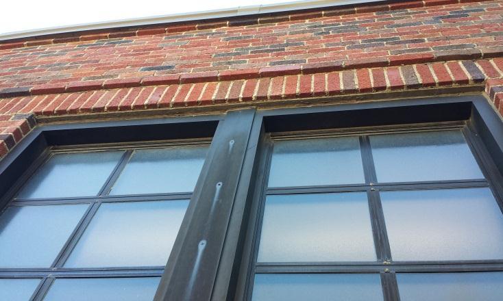 of aluminum fixed window with