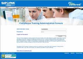 Division 6.2 Compliance Training Customized Final Test and Certificate After the final test is completed, it is scored with just a simple click of the mouse.