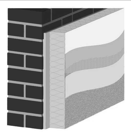Typical Build-up of a Integrated Insulation 19 non-separable materials 1. Coating 2. Wallpaper 3. Adhesive 4. Plaster internal 5. Brickwork 6. Mortar 7. Water pipes 8.