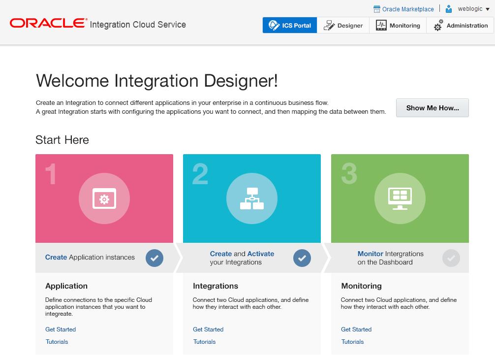 Oracle Integration Cloud Service Benefits Simple to use for the Citizen Integrator Shared Cloud Adapters with On-Premise Pre-integrated SaaS, PaaS Auto-Association