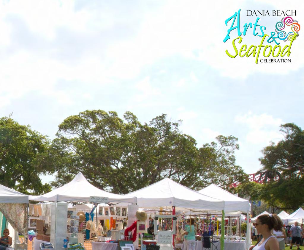 Dear Prospective Sponsor and Partner, The Dania Beach Community Redevelopment Agency (DBCRA) introduced the Arts and Seafood Celebration in 2013 as an annual outdoor event intended to attract South