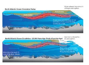 Increase ocean temperature " Change in ocean currents Increase ocean CO 2 " Increase ocean