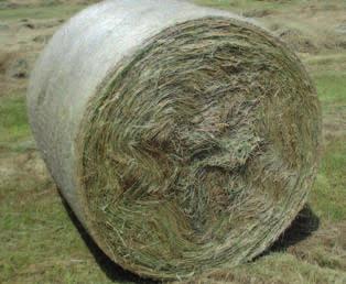 The simple net wrap system allows the net to extend past the edge of the bale. The 1.