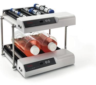 results with uniform temperature control and the Cell Roll System Optimizes your capacity with the three tier cell roller base and optional four add-on tiers for a total of 35 standard length and 70