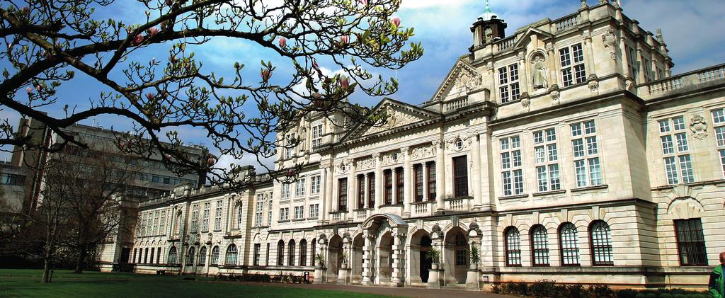 Research at Cardiff University Founded in 1883, Cardiff is now established as one of Britain s leading universities and is a member of the UK Russell Group of 24 research intensive universities.