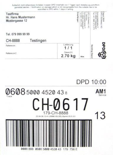 Shipping labels for problem-free dispatch (1/4) The types of parcel label The different parcel labels with barcode lie at the heart of shipping.