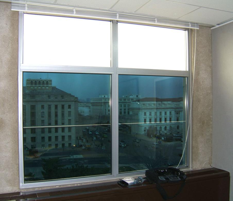 FIGURE 9: A conference room where audio-visual presentations are often given is an application well-suited for electrochromic windows. Restaurants Case Study 4.