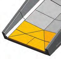 Liners are usually ½" to 1-¼" thick ESCO AR plate and are designed for lighter weight in high abrasion impact applications, but are not recommended