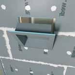 quickly and safely, and integrate flush into the wall panel assembly with