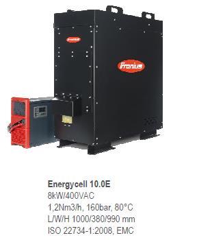 High Pressure Electrolyser based on Fronius Energycell 10.