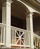 5.5 Accessories Front porches and rear decks should have railings in a style to match the architectural theme.