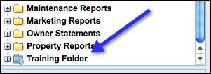 Page 11 Organizing Reports Propertyware allows you to create folders and organize your custom reports in those folders.