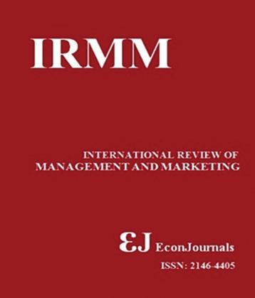 International Review of Management and Marketing ISSN: 2146-4405 available at http: www.econjournals.com International Review of Management and Marketing, 2017, 7(5), 164-170.