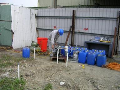 The same results are difficult to achieve by extracting the groundwater even