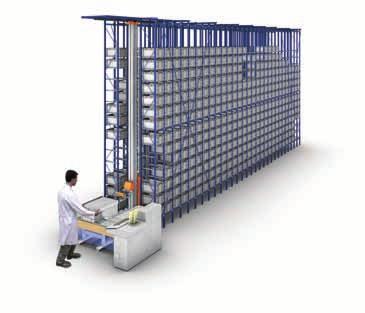Automated IN A BOX warehouse Automated warehouse for boxes This is the simplest and most standard system for the automated