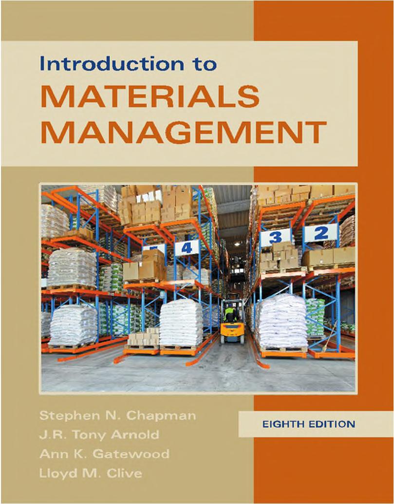 Introduction to MATERIALS MANAGEMENT CHAPTER 2 Production Planning System