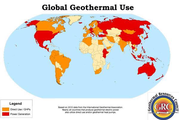 Where is it found? Geothermal energy is technically found everywhere, but is more economically accessible in some places than others.