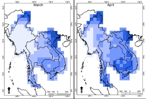 PM 2.5 Hanoi, Vietnam has no known field or survey measurements of agricultural residue burning