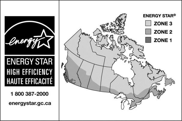 b. Promotional Map Graphic The climate zones in Canada are indicated clearly on a promotional map graphic developed by NRCan.