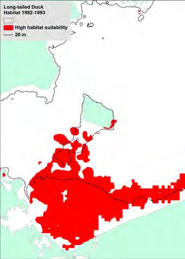seabird distribution in 1992-1993 (Durinck et al. 1994).