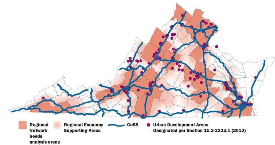 Figure 33 SMART SCALE Eligible Project Locations Source: VDOT SMART SCALE Policy Guide, 2016 Virginia s SMART SCALE is highly data-driven, but this means that data needs are significant.