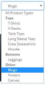 search for keywords for different shirts.