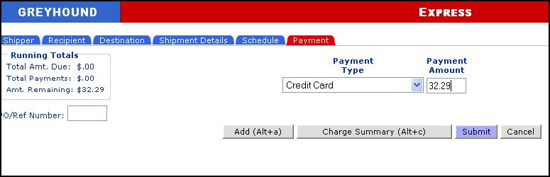 Click the TRIPS Minimize button. Click here. This minimizes TRIPS back to the Task Bar. 8. Click Submit in the EXPRESS Payment screen.