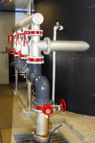 System Features Package Plant incorporates butterfly valves with manual actuators.